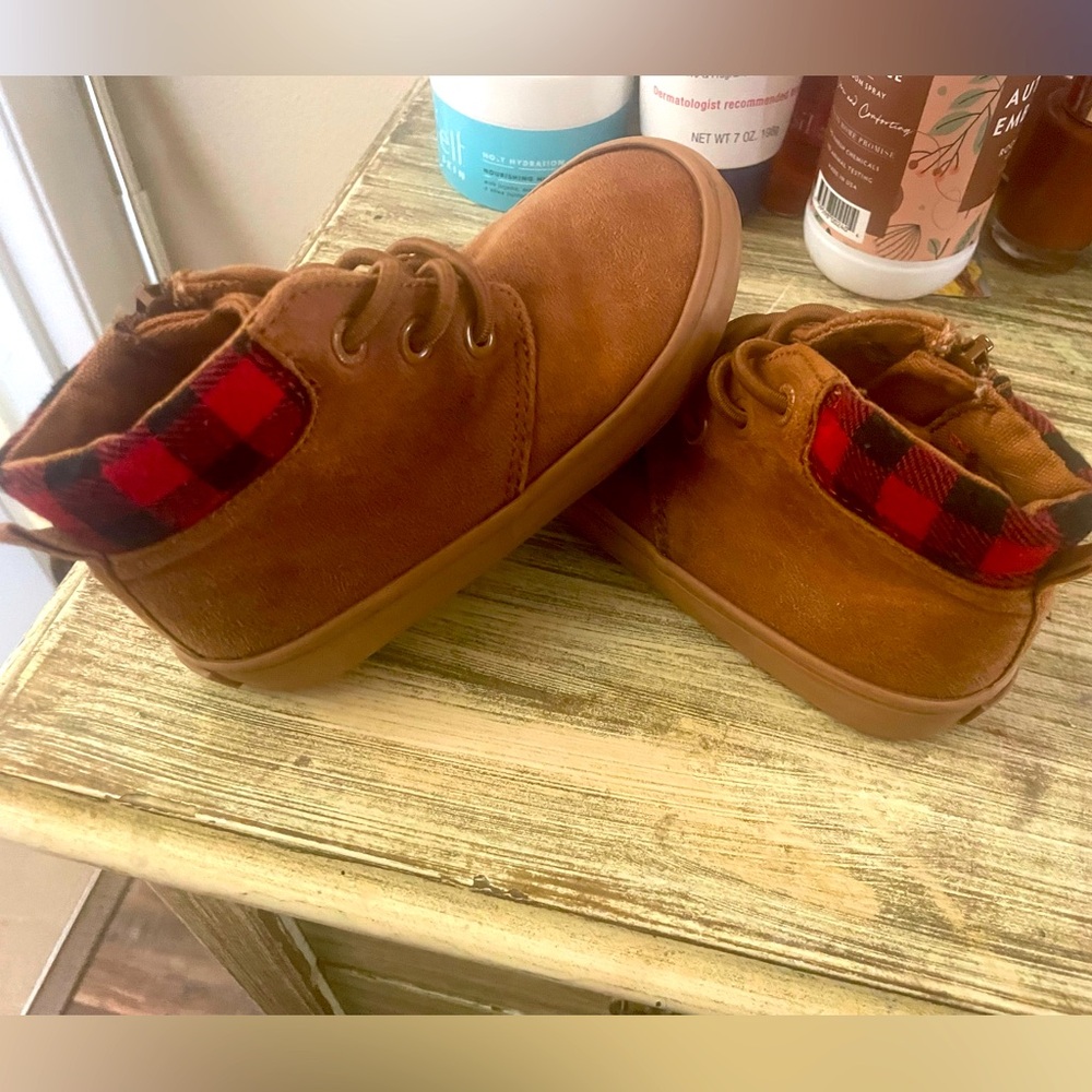 Toddler Plaid Shoes